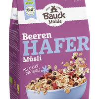 Bauckhof Hafermüsli mit Beeren glutenfrei Bio