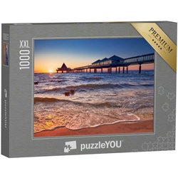puzzleYOU Puzzle Puzzle 1000 Teile XXL „Seebrücke von Heringsdorf auf der Insel Usedom“, 1000 Puzzleteile, puzzleYOU-Kollektionen Usedom