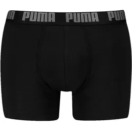 Puma Everyday Boxer 4er Pack Schwarz/Grau XL