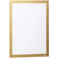 Durable Info-Rahmen Duraframe (A4, selbstklebend mit Magnetverschluss) 2 Stück,