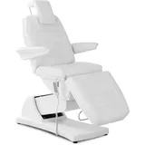 Physa Elektrische Kosmetikliege 4 Motoren 350 W 182 x 60 x 64-89 cm 150 kg weiß Behandlungsliege Kosmetikstuhl Therapieliege