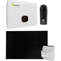 Growatt 20kWp Glas Glas PV-Anlage ohne Speicher mit MID