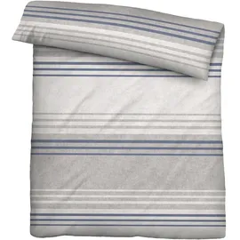 biberna Bettwäsche BIBERNA Gr. 3, blau