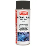 CRC Farbschutzlackspray ACRYLIC PAINT tiefschwarz glänzend 0,4 l