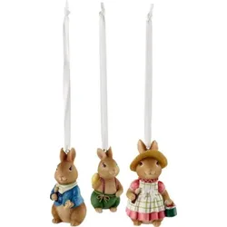Villeroy & Boch Spring Fantasy Accessories Hasen Hänger Set 3tlg.