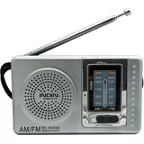 FM-Radio Tragbares Mini-Am/FM-Radio Handheld-Multifunktions-Teleskopantenne Handheld-Welt