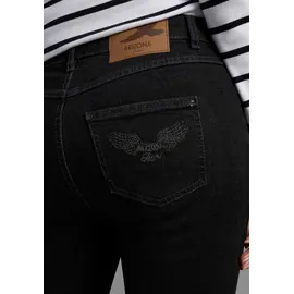 Arizona Gerade Jeans in schwarz | Gr.: 20