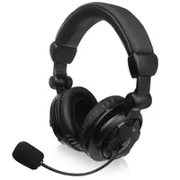 Glowster Kopfhörer mit Lautstärkeregler, klarem Klang und komfortabler Einstellung, ideal zum Musikhören und Telefonieren.