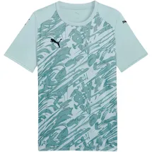 Puma teamFINAL Graphic Weiß/gruenschwarz S