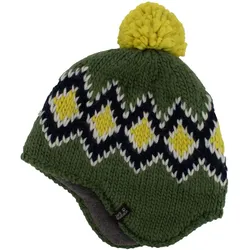 Diamond Knit Cap Kinder Mütze Bommelmütze Strickmütze M