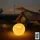 Eurotondisplay LED Gartenleuchte Kunststoff wetterfest IP54 mit Fernbedienung RGBW