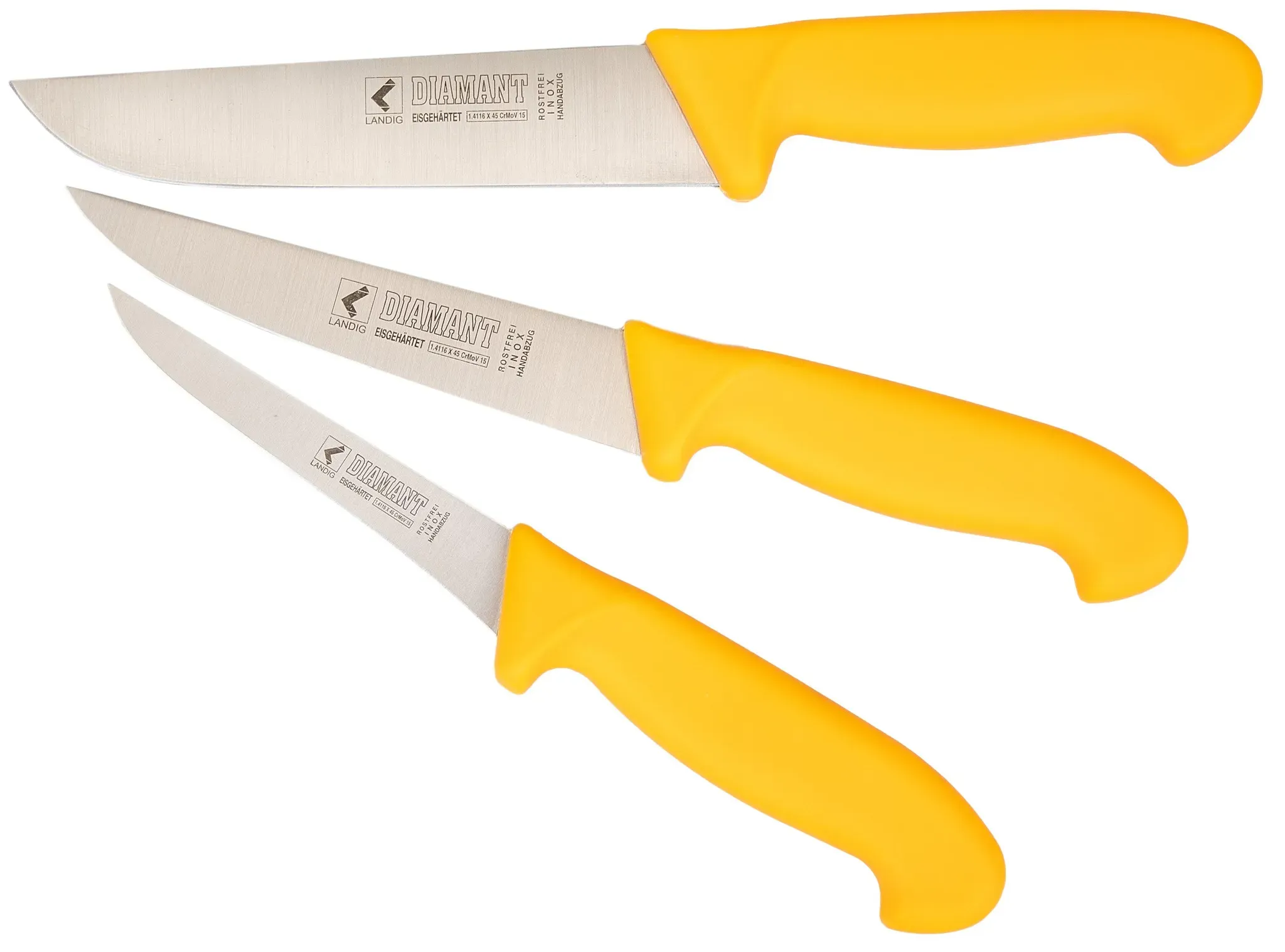Landig Diamant-Profimesser-Set 3-tlg.