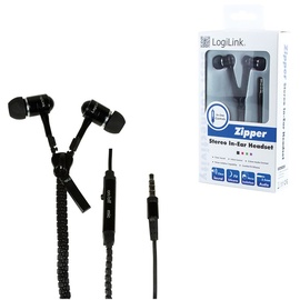Logilink Zipper schwarz