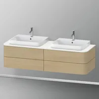 Duravit Happy D.2 Plus Waschtischunterbau für Konsole wandhängend, 1600x550
