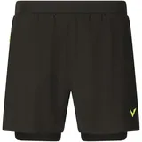 Virtus Ado 2in1 Ripstop Shorts Herren schwarz - schwarz