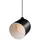 Nordlux Angle 1-flg. Ø 20,6 cm geschwungen schwarz