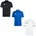 Herren Poloshirt Polo 3er Set JZ6660 JZ6665 JZ6661 XS Black/Royal/White XS