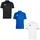 adidas Herren Poloshirt Entrada 26 Polo 3er Set JZ6660+JZ6665+JZ6661 XS - Black/Royal/White - XS