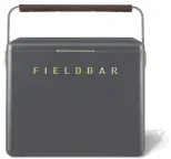 FIELDBAR Gin Trunk Kühlbox Oyster Grey