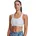 Armour Crossback Mid Bra White S