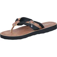 TAMARIS Da.-Pantolette für Damen, schwarz, Gr. 38 EU
