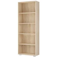 CASARIA Bücherregal Vela 60 x 190 x 28 cm Braun