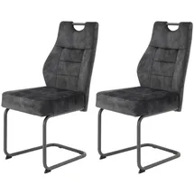 Hela Linda 2er Set Esszimmerstuhl Schwingstuhl BESTSELLER« schwarz