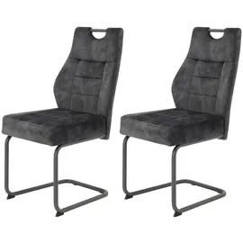 Hela Linda 2er Set Esszimmerstuhl Schwingstuhl BESTSELLER« schwarz