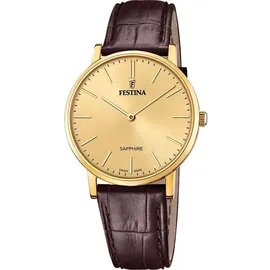 Festina Swiss Made Collection F20016/2 Leder 39,3 mm
