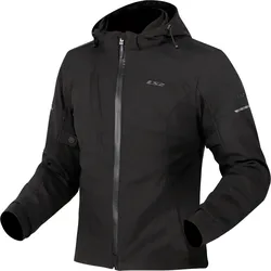 LS2 Bolton wasserdichte Damen Motorrad Textiljacke, schwarz, Größe S