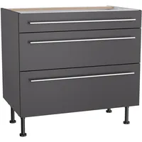 Kochstation »KS-Bern2«, Breite 90 cm, 1 Schubkasten, 2 Auszüge