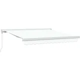 vidaXL Manuelle Ausziehbare Markise 300 x 250 cm weiß