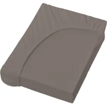 Formesse Bella Gracia Jersey 90 x 190 - 100 x 220 cm trüffel