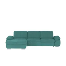 Sofa.de Ecksofa ¦ türkis/petrol ¦ Maße (cm): B: 315 H: 83 T: 195.0