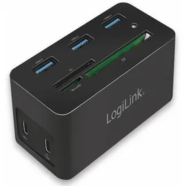 Logilink UA0370 USB-C 10 Ports), Dockingstation USB 3.2 Gen 1 docking station 10-Port