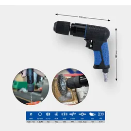 BRILLIANT TOOLS Druckluft-Bohrmaschine BT160704