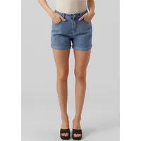 Vero Moda VMZURI HR Loose Shorts Mix NOOS Blau XS