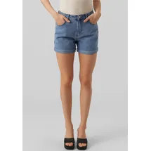 Vero Moda VMZURI HR Loose Shorts Mix NOOS Blau XS