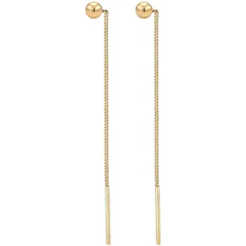 Elli Ohrhänger Geo Kugel gold 925 Sterling Silber onesize