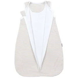 TupTam Baby Schlafsack TUPTAM Beige Streifenmuster 56