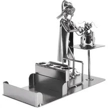 Brubaker Schraubenmännchen Tierärztin Stiftehalter Silber 1 St.