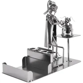 Brubaker Schraubenmännchen Tierärztin Stiftehalter Silber 1 St.