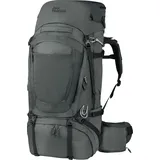 Jack Wolfskin Denali 65+10 Rucksack (Größe 65L+10L, gruen)