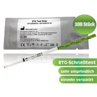100x ETG / Ethylglucuronide Drogenschnelltest (Alkoholtest im Urin), 500 ng/ml