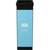 Paperflow Mülleimer 60 l Schwarz