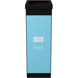 Paperflow Mülleimer 60 l Schwarz