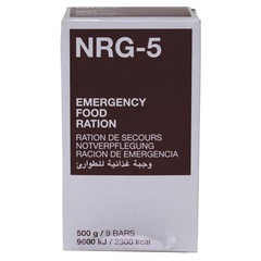 24 x Katadyn NRG-5 ® Notverpflegung | Notration | 24 Stück je 500 Gramm | 12 KG