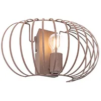 QAZQA - Design Wandleuchte rostbraun 39 cm - Johanna