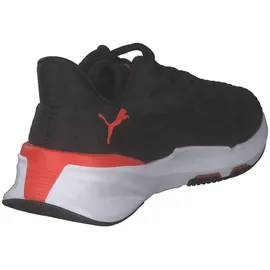 Puma PWRFrame TR Herren Black/Cherry Tomato 44