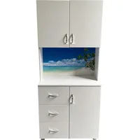 Hti-Living HTI-Living, Badezimmerschrank, Badschrank Blanca Wellness Motiv Palmen (80